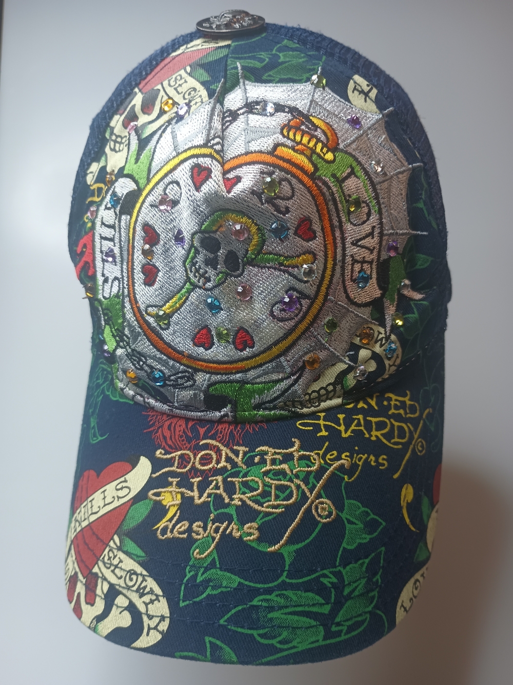 Ed Hardy By Christian Audigier Men's Love Kills Slowly Trucker Hat